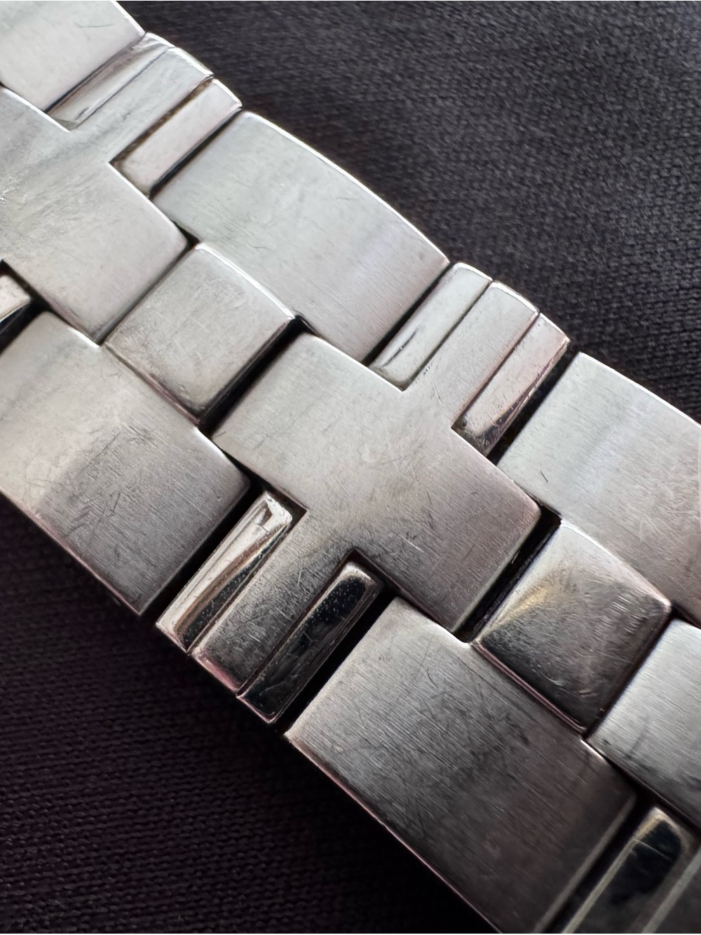 Movado Stainless Steel Bracelet Watch Clasp - Silver - Picture 2 of 4